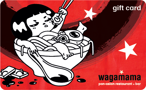 reload a wagamama gift card